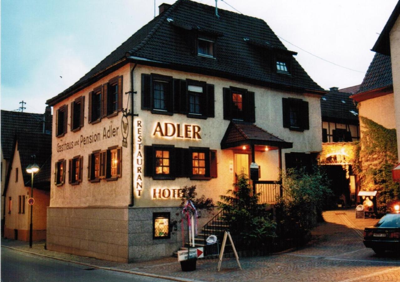 Adler Gaststube Hotel Biergarten Bad Rappenau Extérieur photo